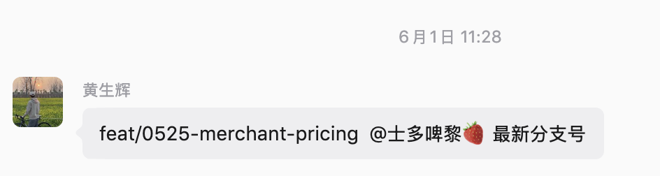 团队成员分享 merchant pricing 最新分支号
